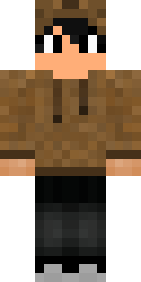 Brown Hoodie Boy Minecraft skin