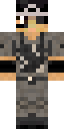 Gray Goggles Adventurer Minecraft skin