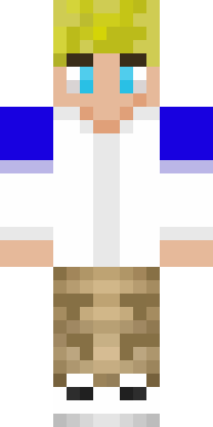 Beach Blond Minecraft skin
