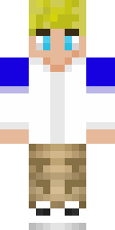 Beach Blond Minecraft skin
