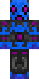 Cobalt Cyber Beast Minecraft skin