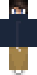 Navy Jacket Boy Minecraft skin