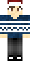 Christmas Sweater Boy Minecraft skin