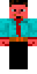 Red Face Suit Guy Minecraft skin