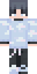 Cloud Sweater Boy Minecraft skin
