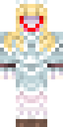 Creepy Smile Maiden Minecraft skin