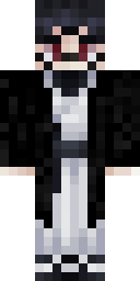 Masked Dark Monk Minecraft skin