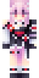 Cherry Blossom Anime Girl Minecraft skin
