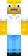 Yellow Cartoon Dad Minecraft skin