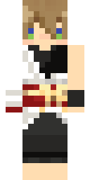 White Jacket Blondie Minecraft skin