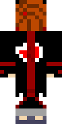 Crimson Hooded Reaper Minecraft skin