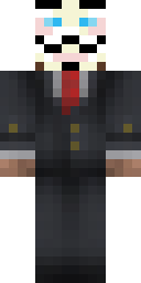Anonymous Suit Agent Minecraft skin