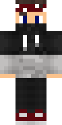 Checkered Headphone Boy Minecraft skin