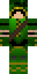 Emerald Forest Archer Minecraft skin