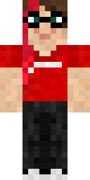 Red Rebel Minecraft skin