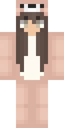 Bear Hood Girl Minecraft skin