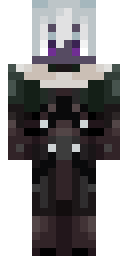 White Hair Rogue Minecraft skin