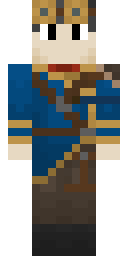 Blue Noble Captain Minecraft skin