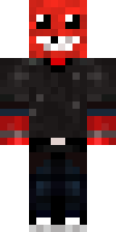 Red Demon Rocker Minecraft skin