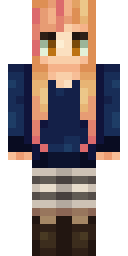Doll Dress Blonde Minecraft skin
