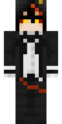 Flame Eyed Fox Hoodie Minecraft skin