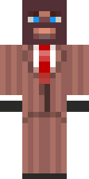 Pinstripe Suit Steve Minecraft skin