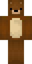 Brown Bear Onesie Two Minecraft skin