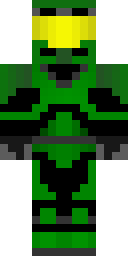Emerald Spartan Armor Minecraft skin