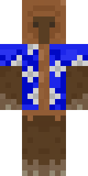 Blue Kimono Creature Minecraft skin