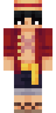 Straw Hat Sailor Minecraft skin