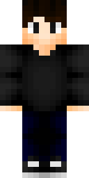 Plain Black Tee Minecraft skin