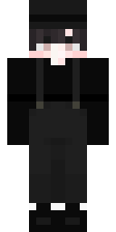 Black Beret Boy Minecraft skin