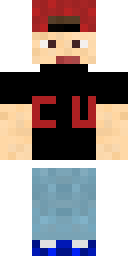 Redhead Gamer Boy Minecraft skin