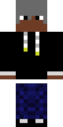 Gray Hooded Gent Minecraft skin