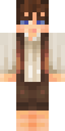 Cozy Hooded Traveler Minecraft skin