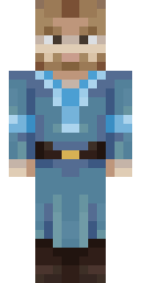 Blue Robed Villager Minecraft skin