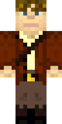 Brown Cloak Wanderer Minecraft skin