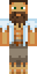 Bearded Frontier Miner Minecraft skin