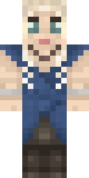 Ice Queen Warrior Minecraft skin