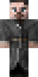 Grim Gray Elder Minecraft skin