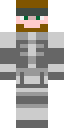 Silver Plate Knight Minecraft skin