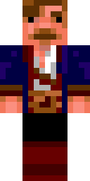 Crimson Formal Gentleman Minecraft skin