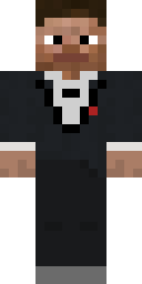 Sharp Tuxedo Man Minecraft skin