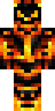 Blazing Tiger Beast Minecraft skin