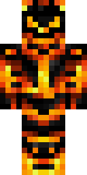 Blazing Tiger Beast Minecraft skin
