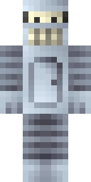 Ghostly Faded Figure Minecraft skin