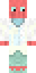 Pink Lab Coat Scientist Minecraft skin