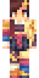 Floral Summer Girl Minecraft skin