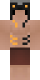 Bronze Barbarian Chief Minecraft skin