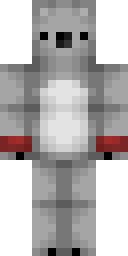Frosty Wolf Pup Minecraft skin